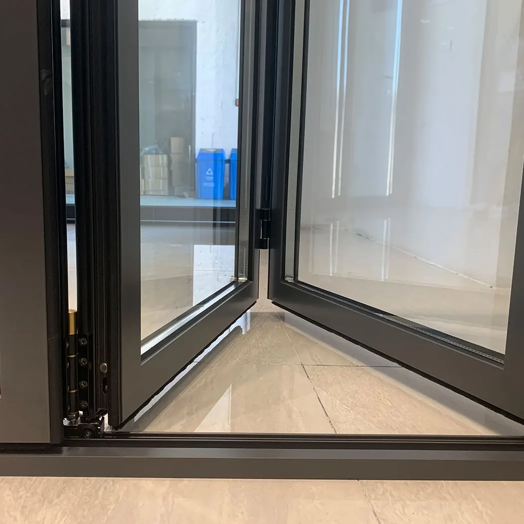 Customized Size interior accordion doors aluminum folding doors and windows