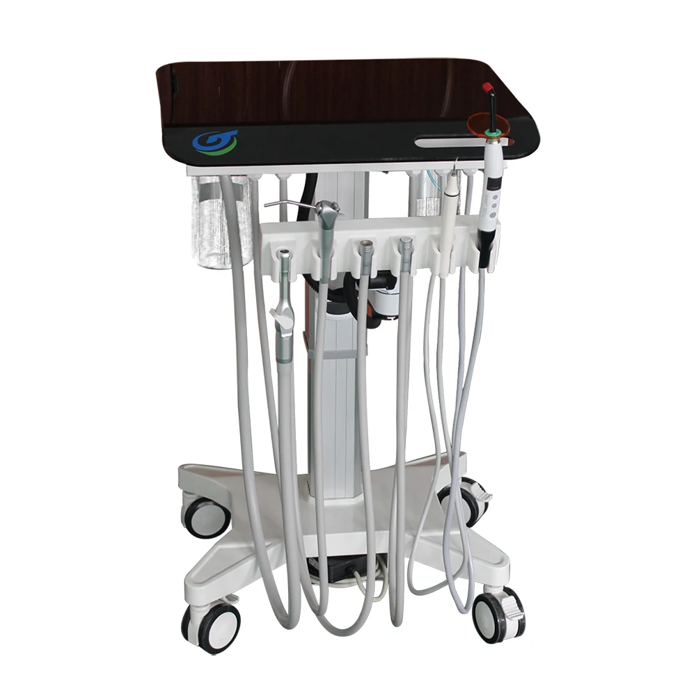 Lexison Veterinary Equipment: PDC-GP30S Veterinary use Portable Dental Equipment Mobile Cart Dental Unit with Suction System