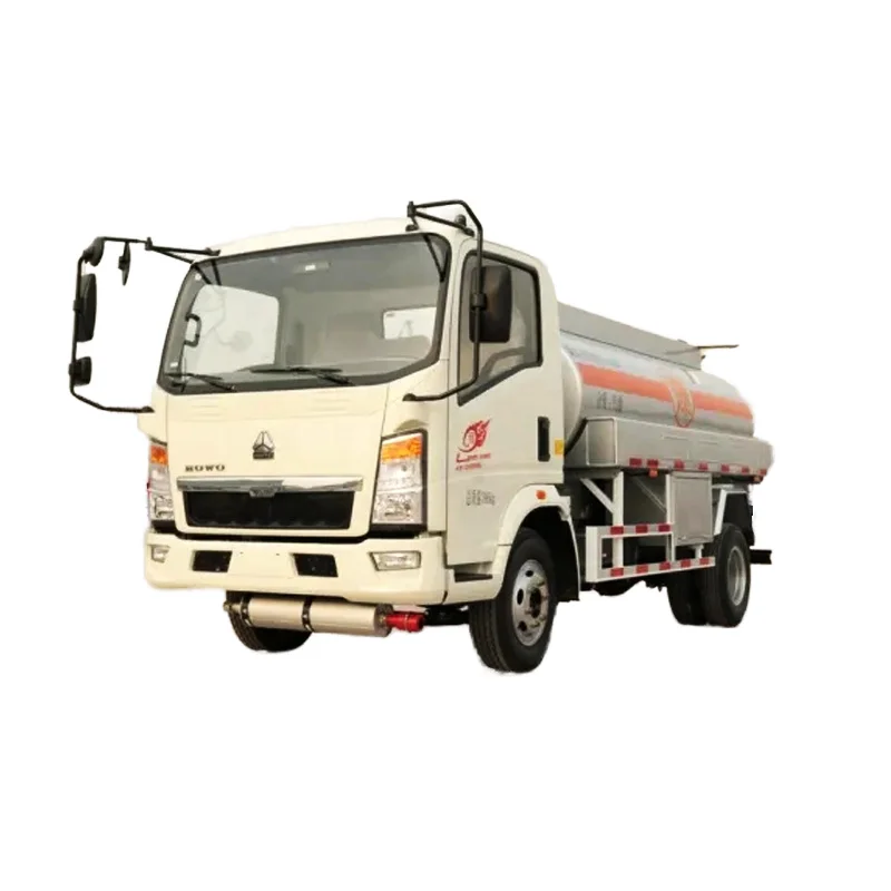 Howo 4x2 Rhd 15000L топливный бак для заправки масляного бака грузовик продажи
