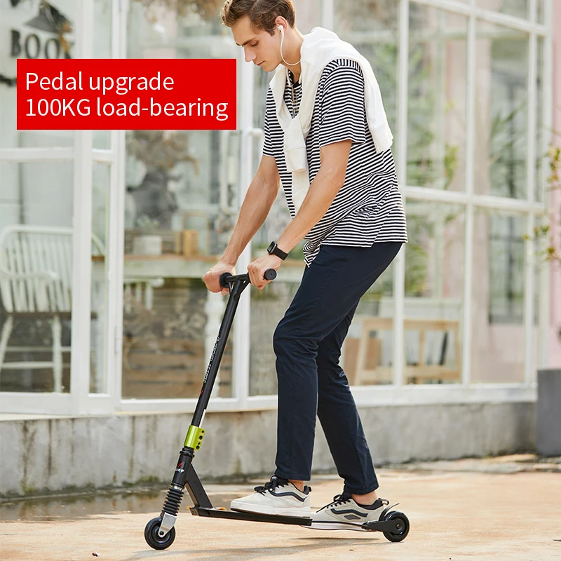 Экстремальный скутер из алюминиевого сплава для взрослых, уличный трюковый скутер из сплава