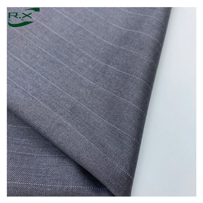 Custom Wholesale High Quality Discount Price Tr Four-sided Elastic Fabric Woven Tr Suiting Fabric for Men Tr Fabric for Men