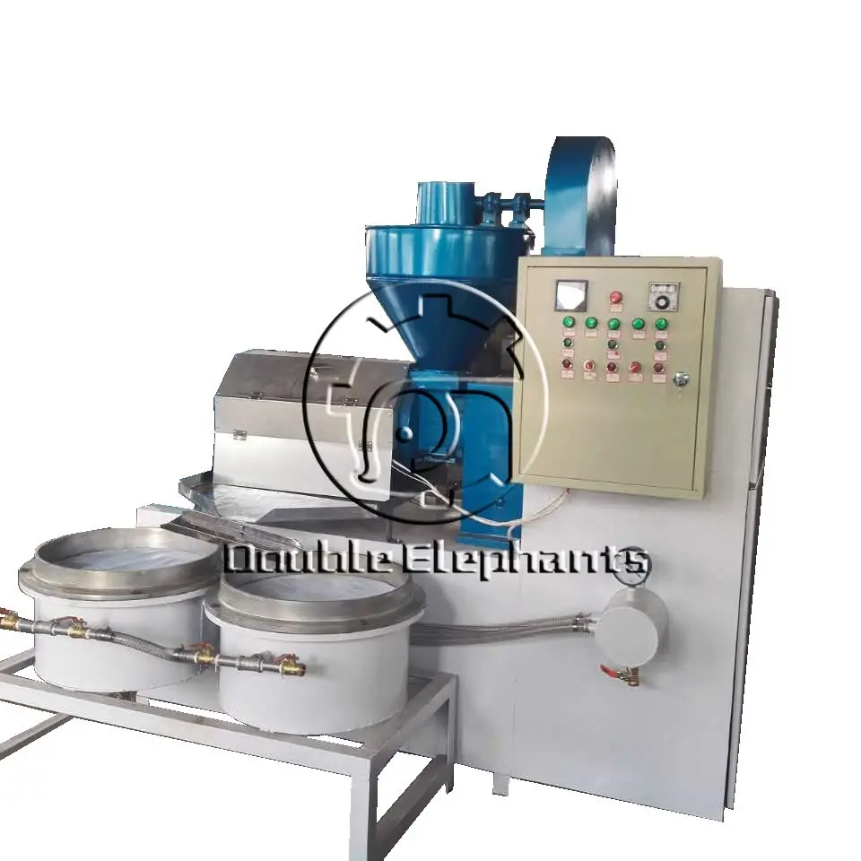 6YL-120A Auto canola peanut soybean oil making oil expeller machine