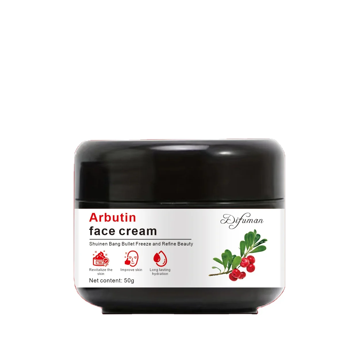 High Quality 50g Imported Beauty Bottle China Anti-Aging Peptide Cream Anti-Waiting Night Formula Arbutin Face Lotion