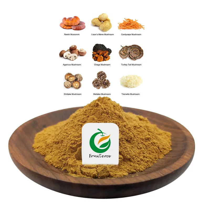 100% Natural Organic Agaricus Bisporus Murrill Mushroom Extract Powder Agaricus Blazei Extract