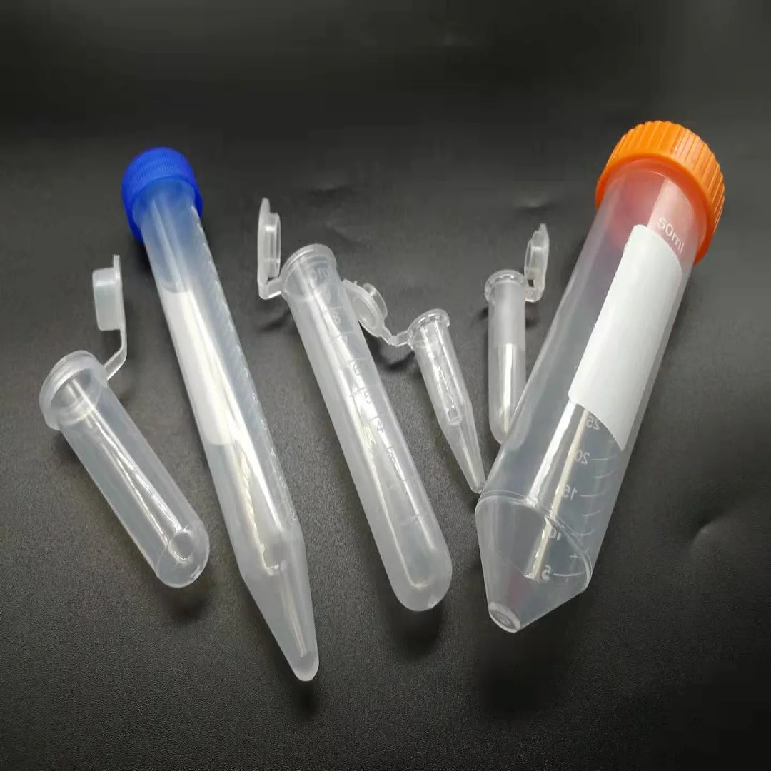 Пластиковая пробирка-Центрифуга с самостоятельной винтовой крышкой 15