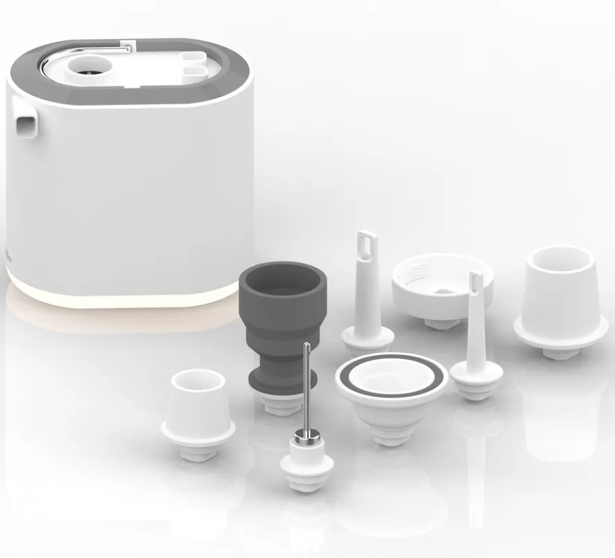 2023 camping & hiking Shengyuan tiny pump max 2.0 portable rechargeable battery air mattress pump