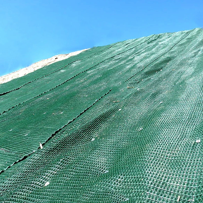 Hdpe Geomat Grass Grid Erosion Control Mat Blanket Plastic From Factory Directly Industrial