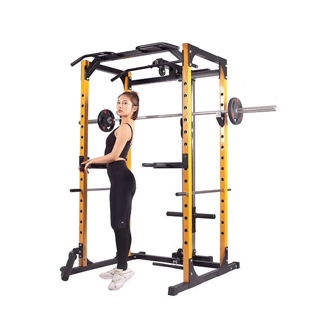 
Multi function Home use gym equipment Sport fitness power rack squat rack cage multi power rack 