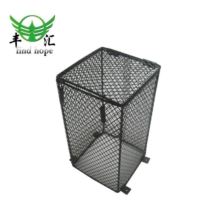 wholesale reptile round fixed heat protection shield light cage mesh lamp holder to avoid scald