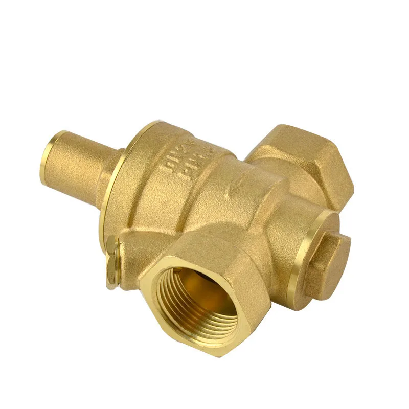 Forged Adjustable DN25 Brass Water Pressure Reducing Relief Regulator Valve for Water