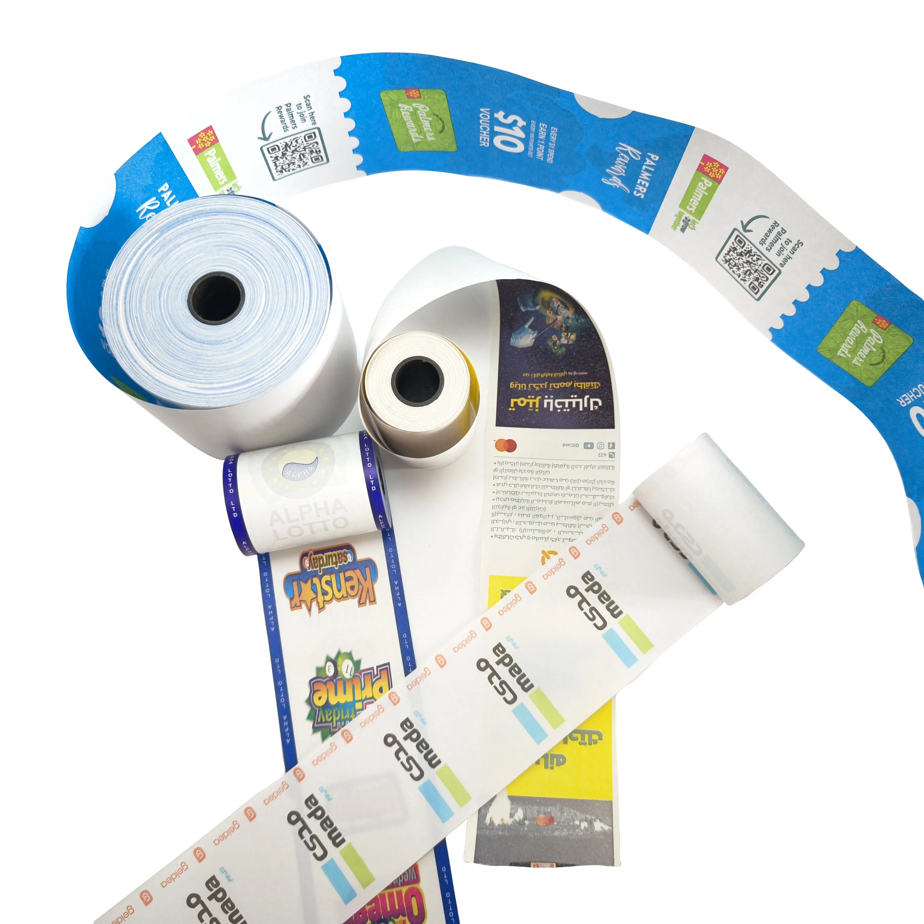 Thermal paper POS ATM paper roll 60g 55g 48g 80*80 80*50 57*40 57*50 cash register paper