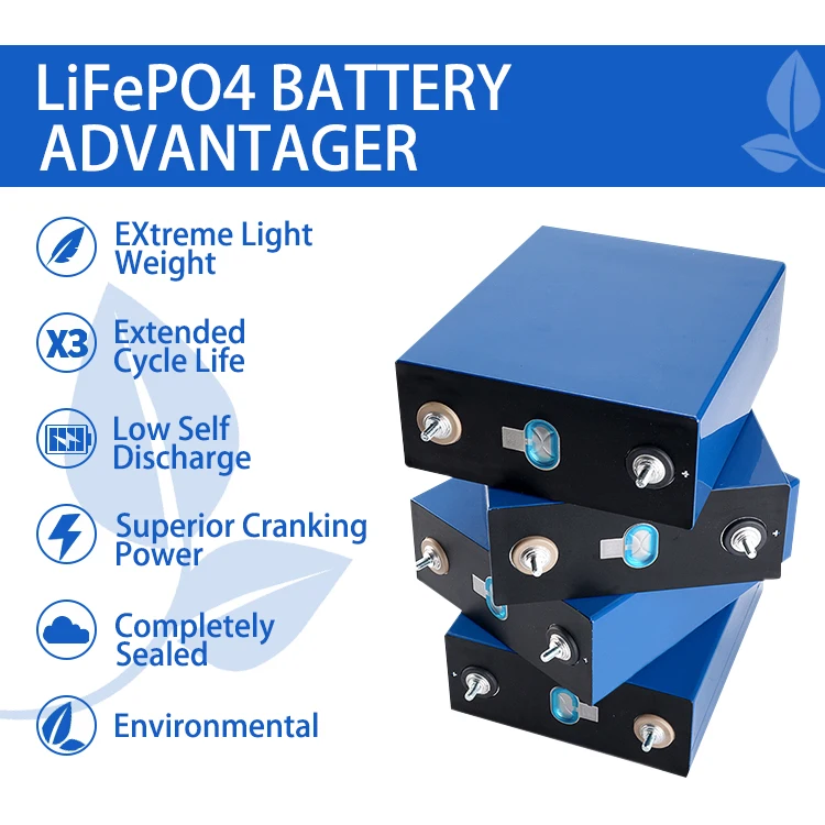 8000cycls 280Ah Lifepo4 3.2V 50Ah 100Ah 230Ah 280Ah 300Ah Batteries Solar Lifepo4 Battery Cell Lithium Ion Battery