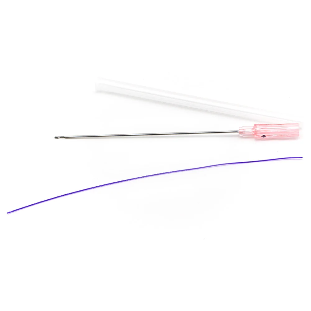 Pdo Pcl Thread blunt tip Fios De Pdo Molding Lifting Threads cannula Cog 18g 100mm pdo thread lifting face