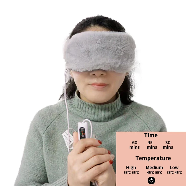 eye cares USB electric Physically heated eye massage with heat compression sleep mask