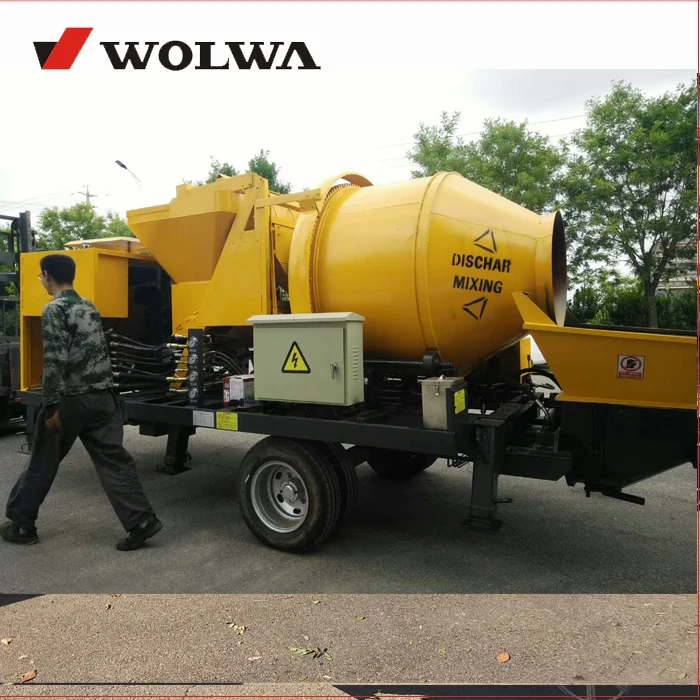40 cbm per hour concrete mixer diesel concrete pumps for sale
