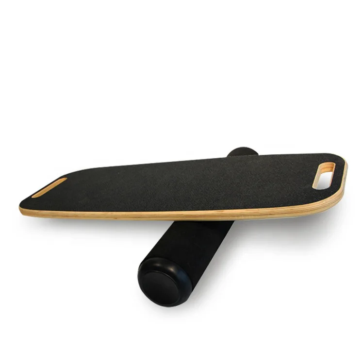wooden balance board for Exercise Anti-Slip Surface balance board with Roller and Cushion balance board