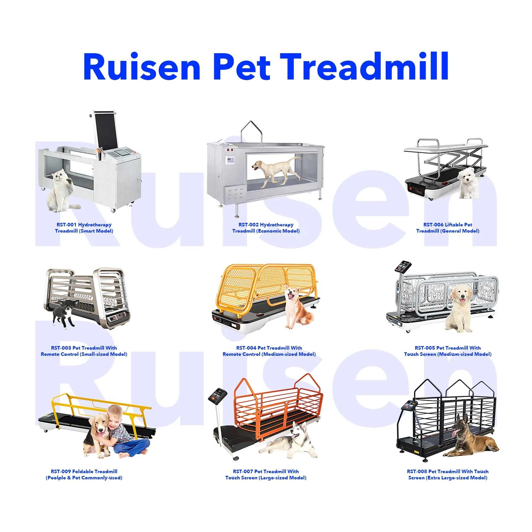 
Pet health care equipment dog treadmill under water treadmill 
