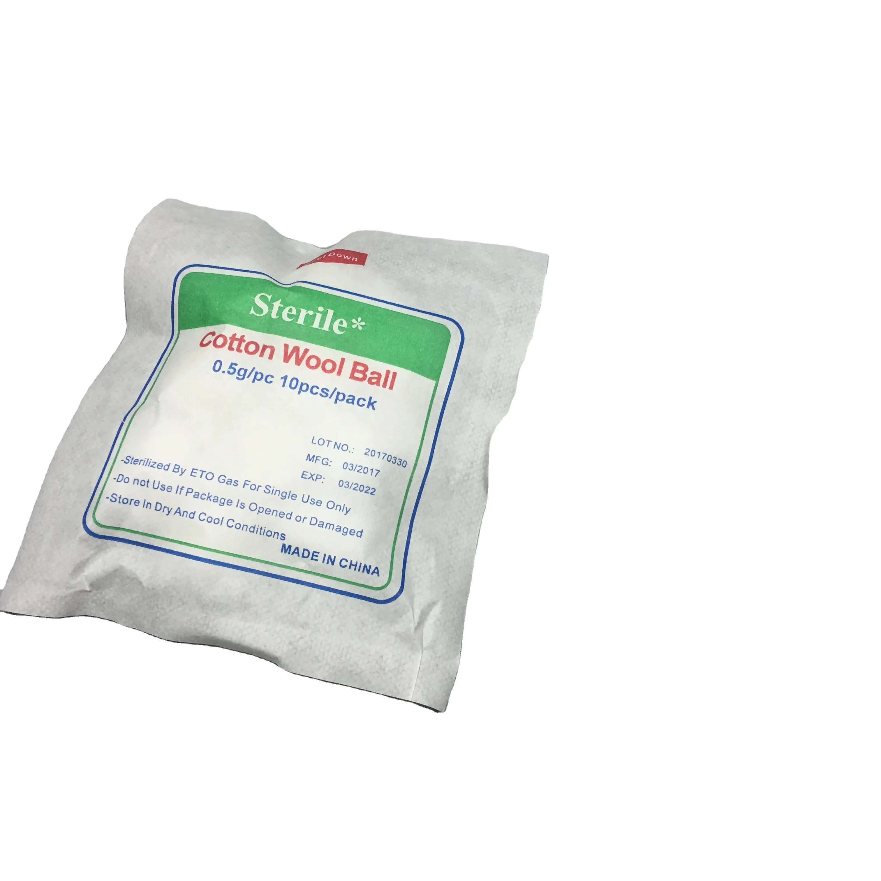 Medical  Cotton Ball ,100% cotton wool 0.5g-5g