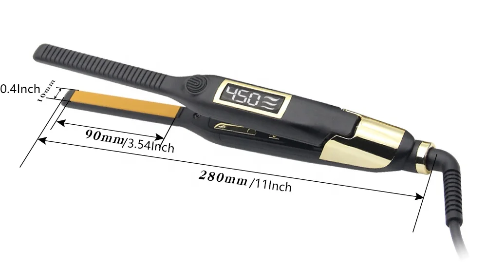 
Wholesale Price Flat Irons Iron Electric Fast Heat Titanium 450 degrees Hair Straightener flat iron 