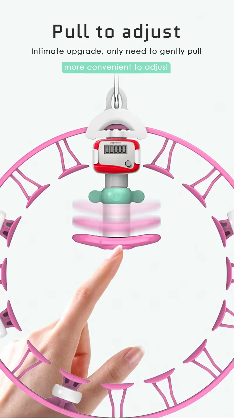 YIWU Smart Fitness Circles for Adults Weighted Hula Hoop with Vhoop Combo for Weighted Hoola Hoop Workout