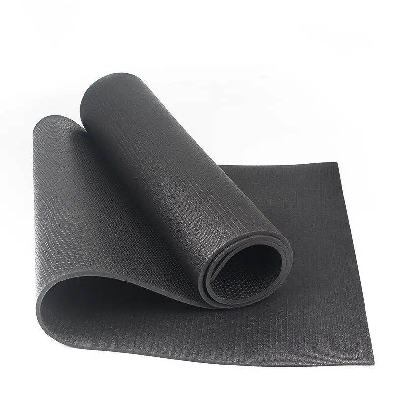 Wholesale custom printed yoga mats high density PVC navy blue custom printed yoga mats