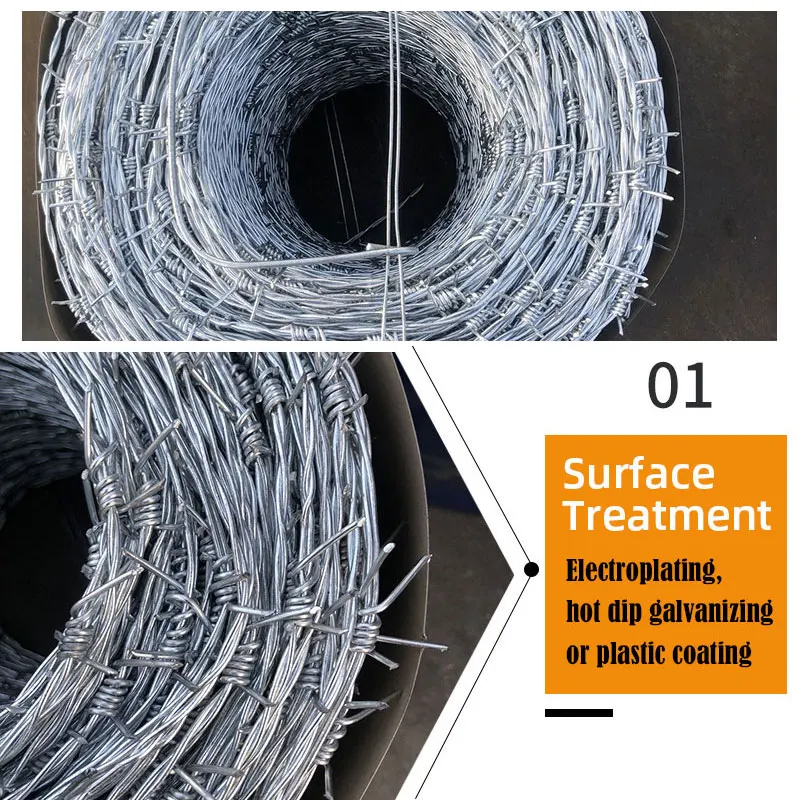 Steel Make Flat Barb Nails Stretcher Galvanized Concertina Birdcage Razor Barbed Wire Fencing Price Per Roll
