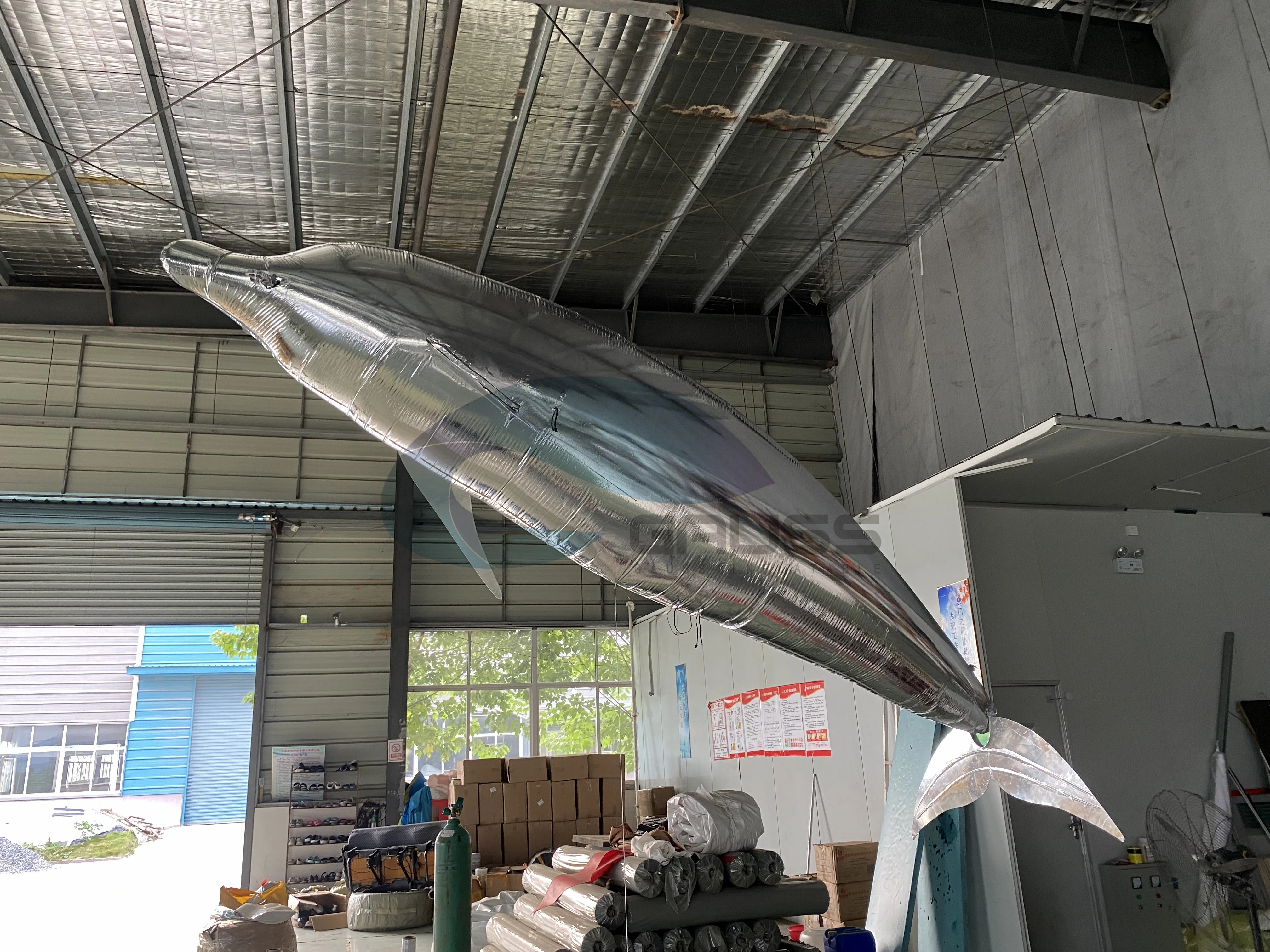 remote control dolphin RC inflatable dolphin inflatable flying dolphin drone show