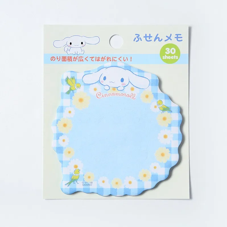HOSHOM Office Accessories Custom Printed Memo Pad School Supply Kawaii Decorative Sticky Notes Tear Off Anime Sticky Notes