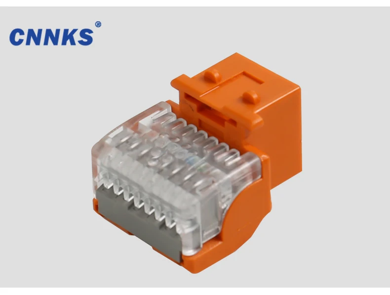Hot sales cat5e rj45 rj11 utp female keystone jack network module