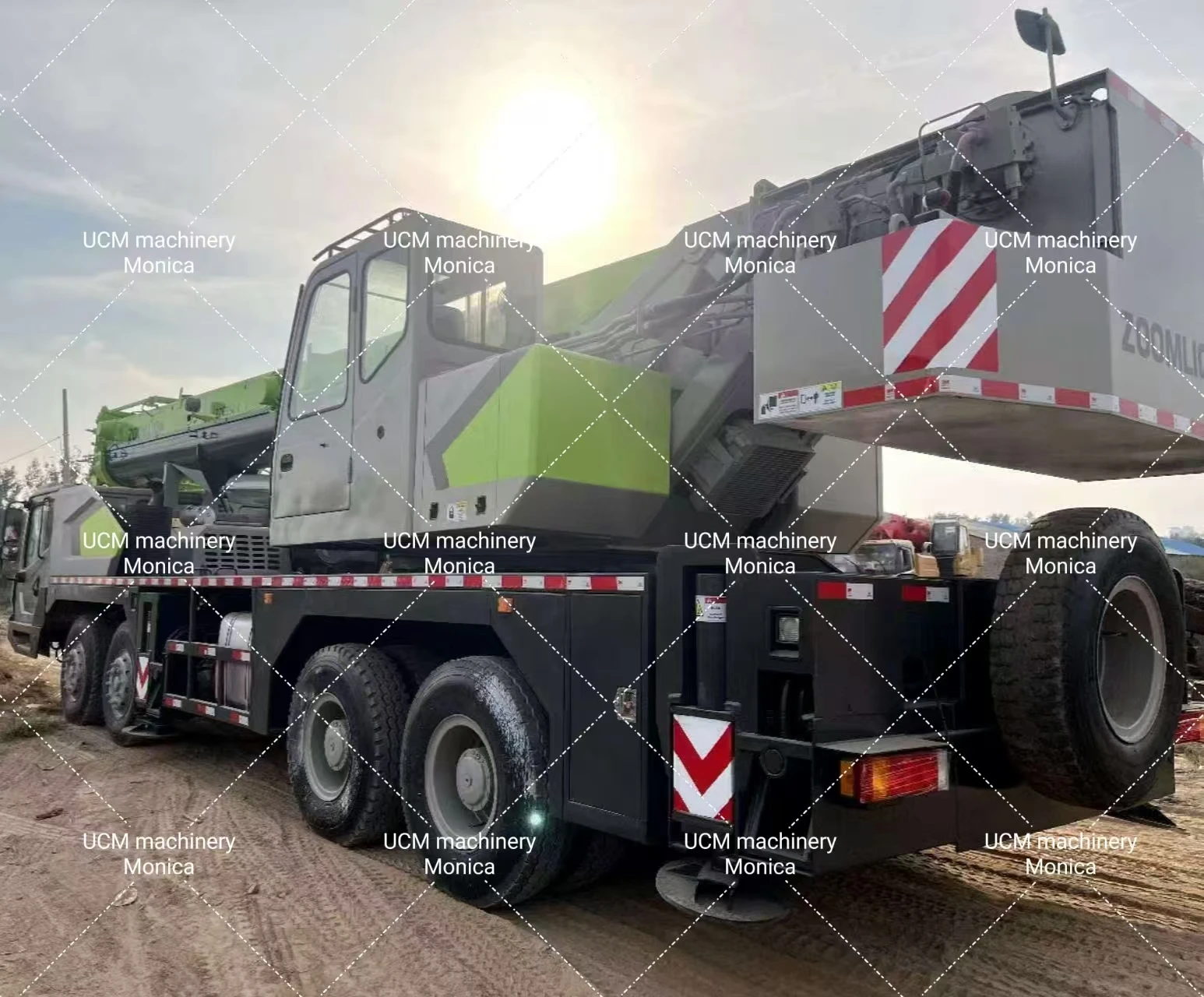 used ZOOMLION ZTC550V 55Ton Good quality 100% Ready 99% New In stock Machine Cheap Excellent Crane Used crane on sale