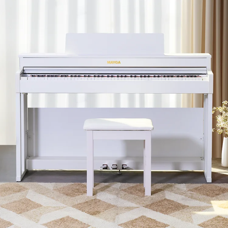 OEM MAYGA MP-12PRO модель 88-клавишная экшн-клавиатура комплект со скамейкой электронное пианино для наушников