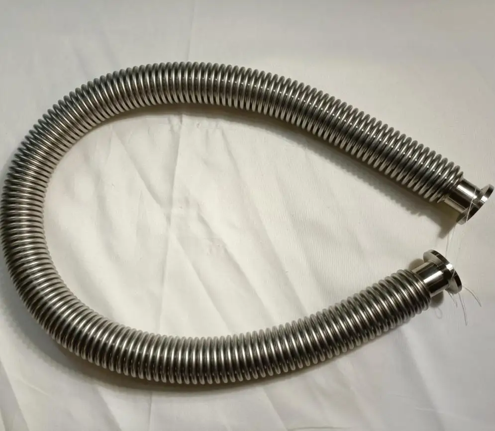 Factory vacuum KF Flexible hoses sanitary hoses ISO compressible bellows