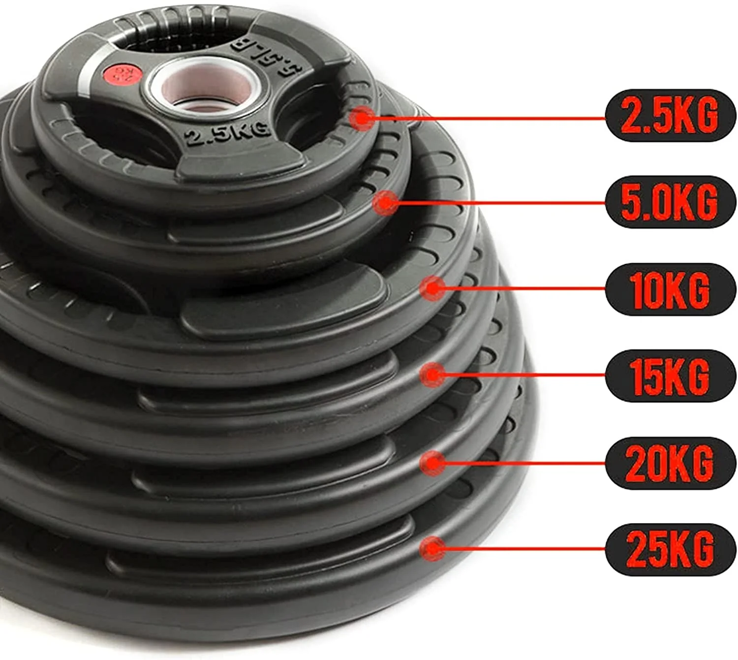 custom bumper plate differ from their pro grade counterparts with larger handles they suit different forms of dumbbell exercises