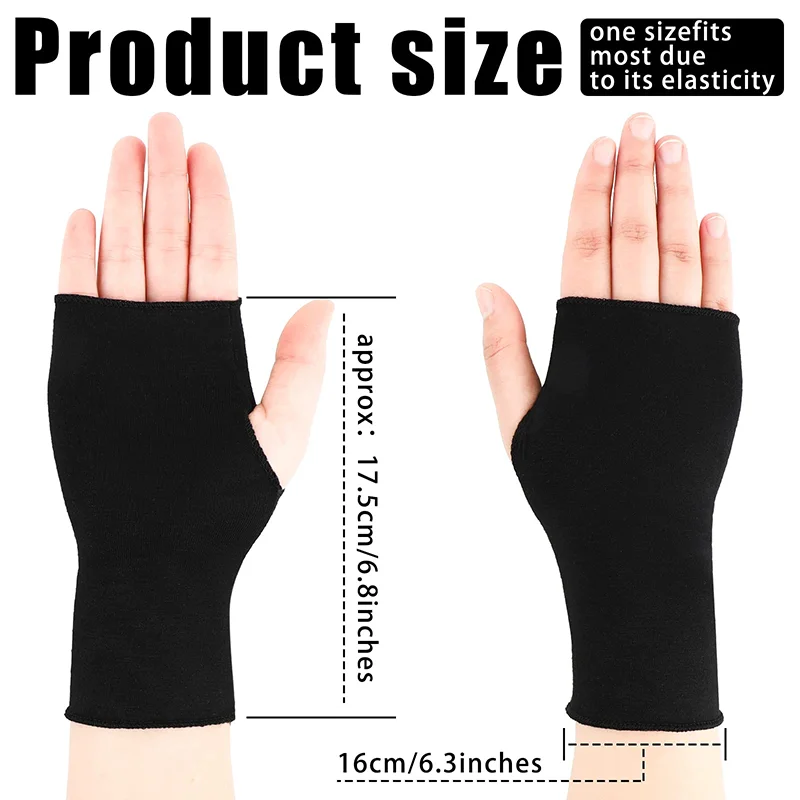 Girls Women Fingerless  Wrist Length Cotton UV Protection Driving Summer Mitten Gloves