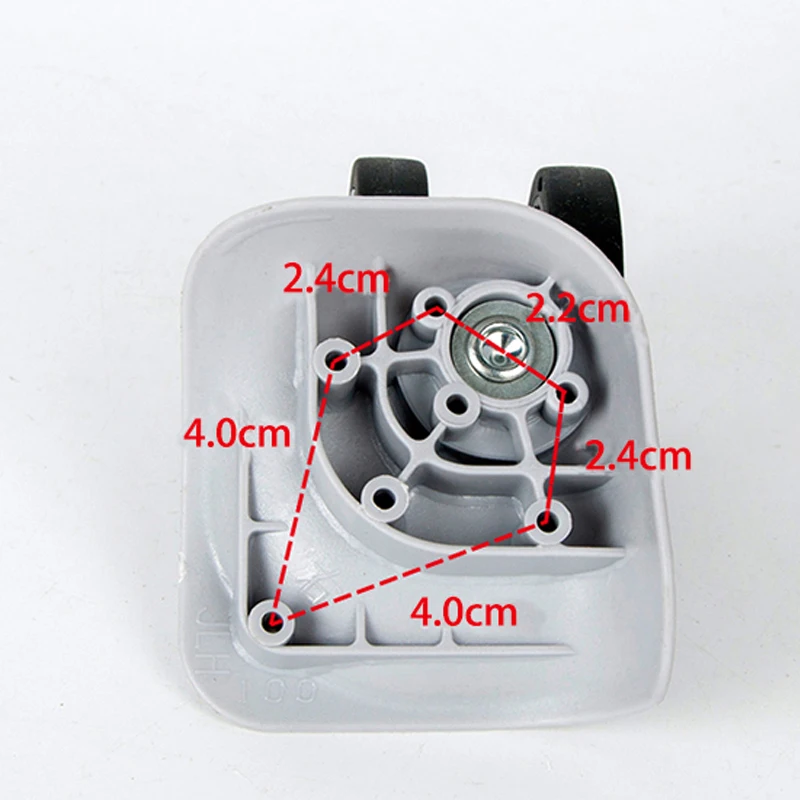 
Light-weight Wholesale Spinner Wheels Luggage Accessories PP Plastic Roller For Hardsell Luggage 