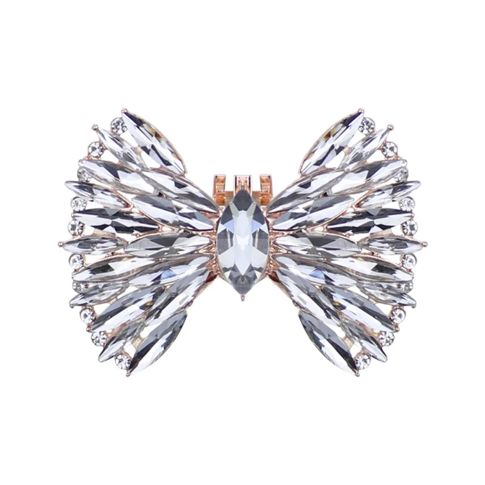 Bridal rhinestones wedding detachable shoes clip shoes buckle magnetic fancy metal check mark clips for shoes