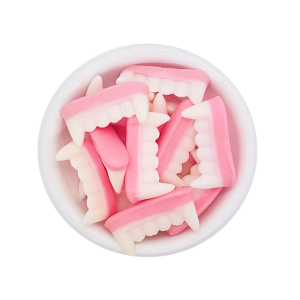 wholesale candy manufacture new lovely tooth soft candy wholesale  manufacture   gummy candy