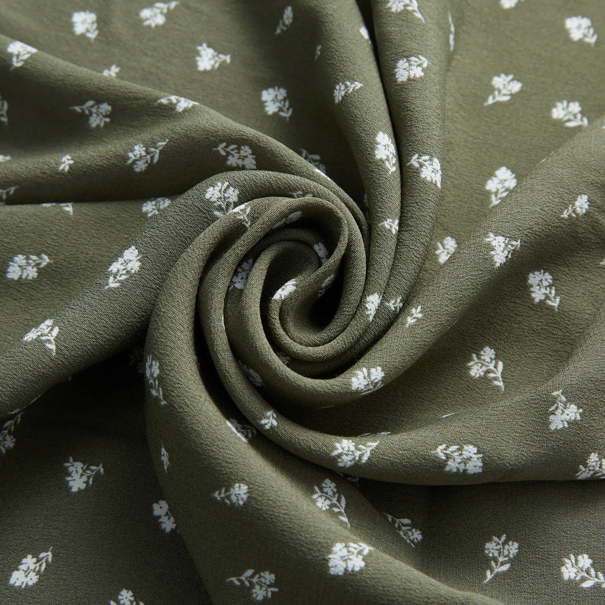 New design crepe 53% viscose 47% rayon printed floral  100% rayon poplin fabric for dress