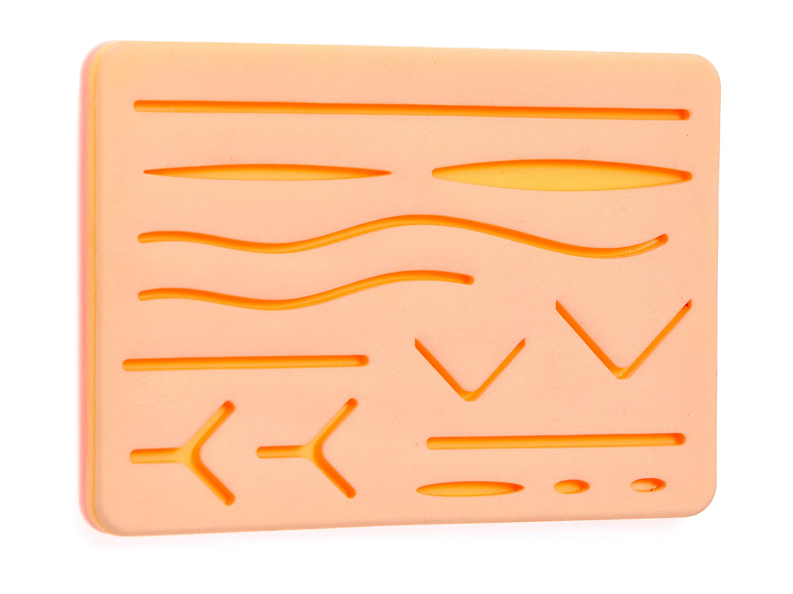 19 Pieces Suture Practice Kits (Kit De Sutura Para Practicar) For Cutting And Stitching Skin Pad/Surgical Blades/Silk Braideds