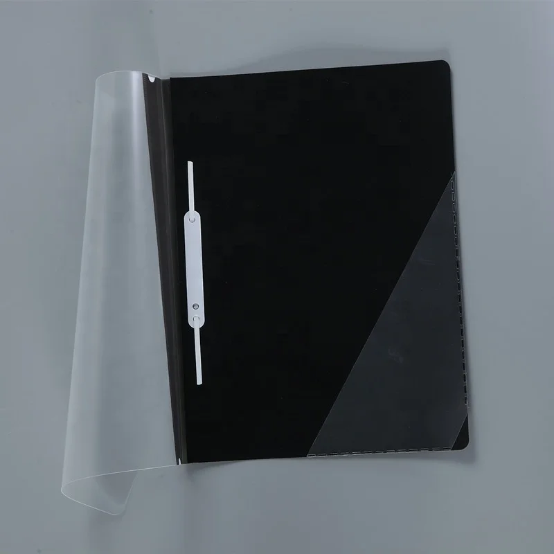 
Folder Plastic Cover Hard Files Custom Size Logo A4 Ring Lever Arch File Clip 