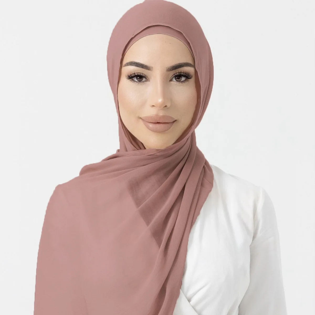2024 New Arrival 30 Colors Plain Rayon Cotton Modal Shawl Hijab 100% Viscoe Scarf 180*70cm  Muslim Women Headscarf