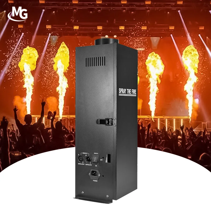 DMX Stage Event Wedding Dj Club Concert Equipment Sparkler Flame Projector Fire Machine