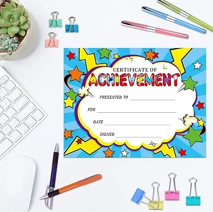 New Certificate of Awards Certificates 30Pcs for Back to School Graduate Classroom Students Supplies
