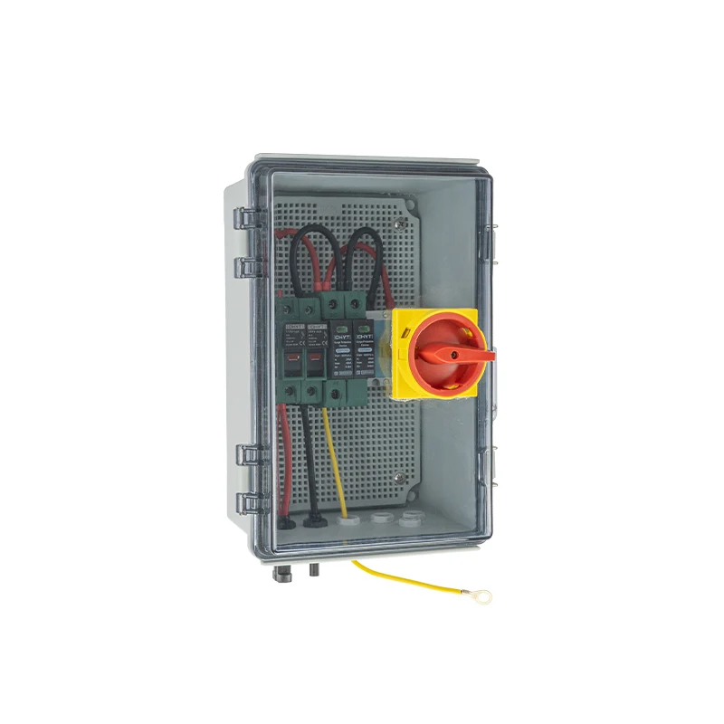 2024 New PV Strings 1000V DC Combiner Box For Solar Panel With DC Isolator Switch