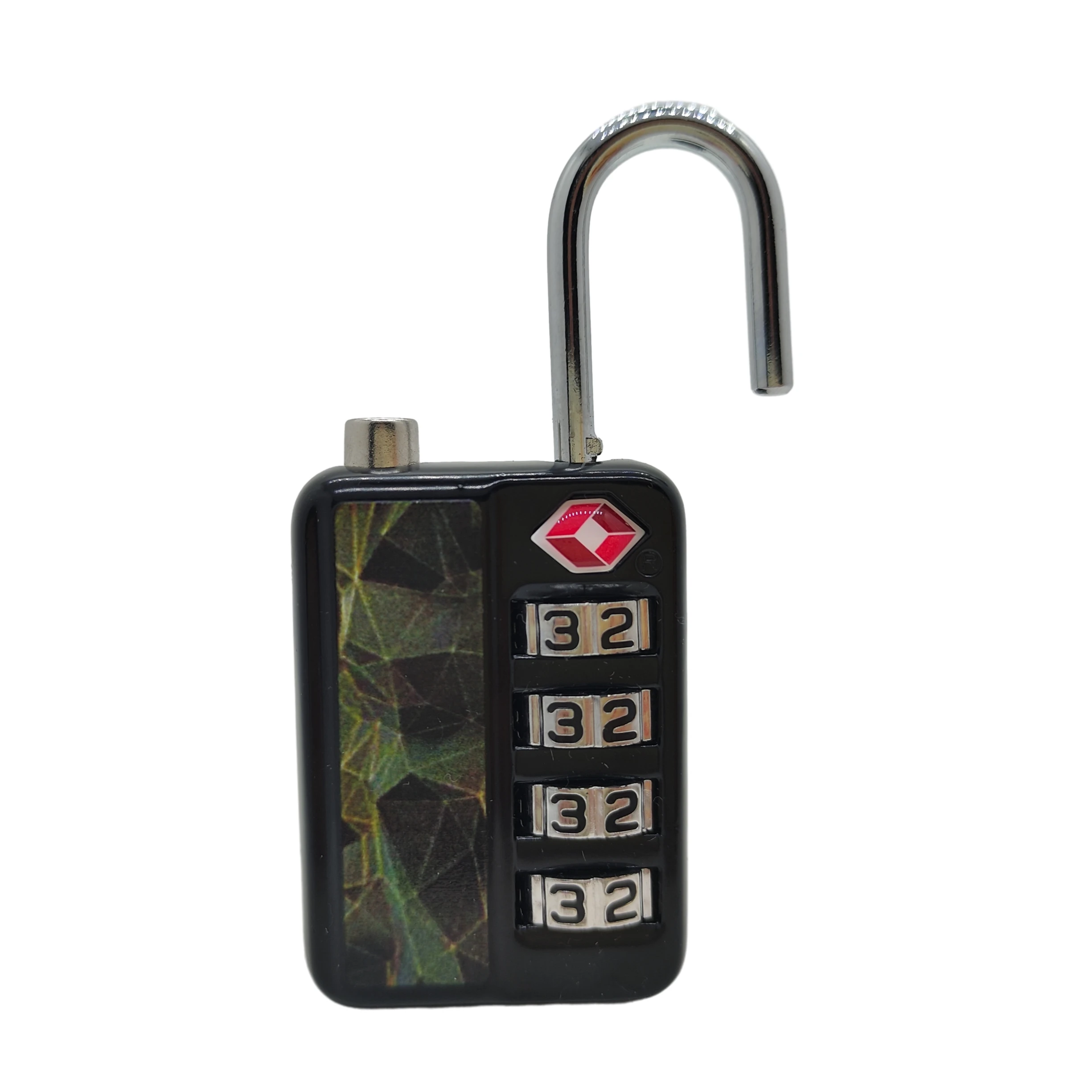 Promotional Various Durable Using Resettable Zinc Alloy TSA Approved 4 Digit Combination Pad Lock