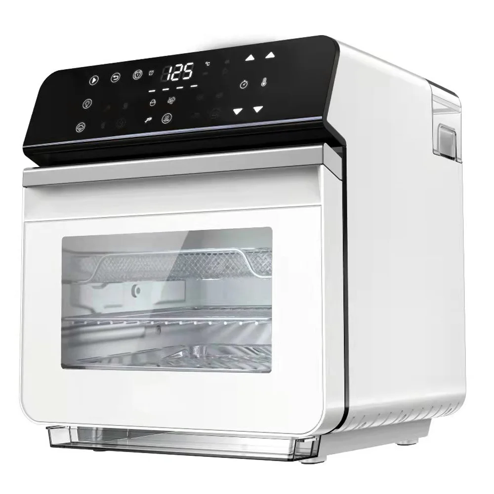 family and party size 8 liter air fryer oven digital double basket air fryer