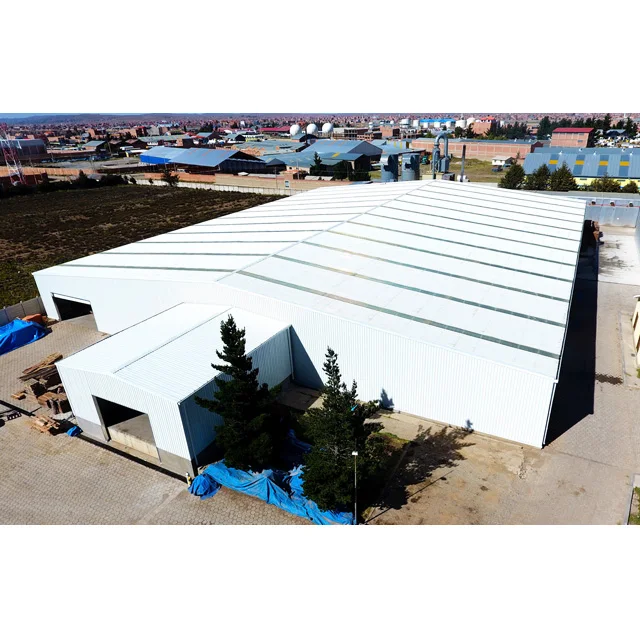 Prefab Light Steel Structure Sheds Materials Workshop Plants Prices Design Prefabricated Wide Span Red Iron Warehouse Building