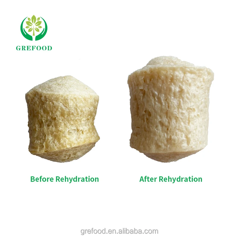 Best Sale Textured Soy Protein TVP Fast food raw materials High Quality Textured Vegetable Protein 60% protein Artificial meat