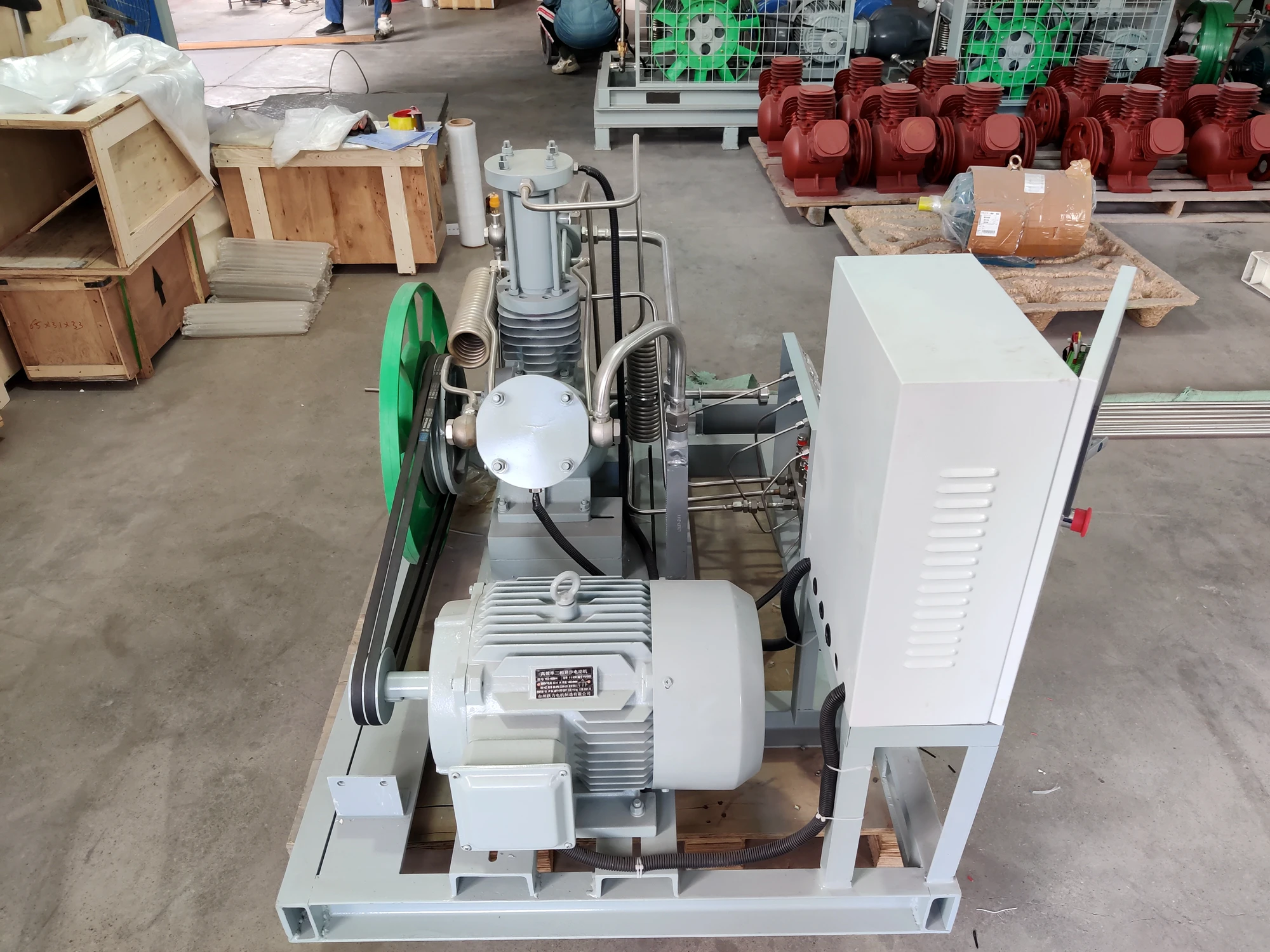 AZBEL High Pressure Medical Oxygen Gas Booster for Oxygen Cylinder Filling Compressor