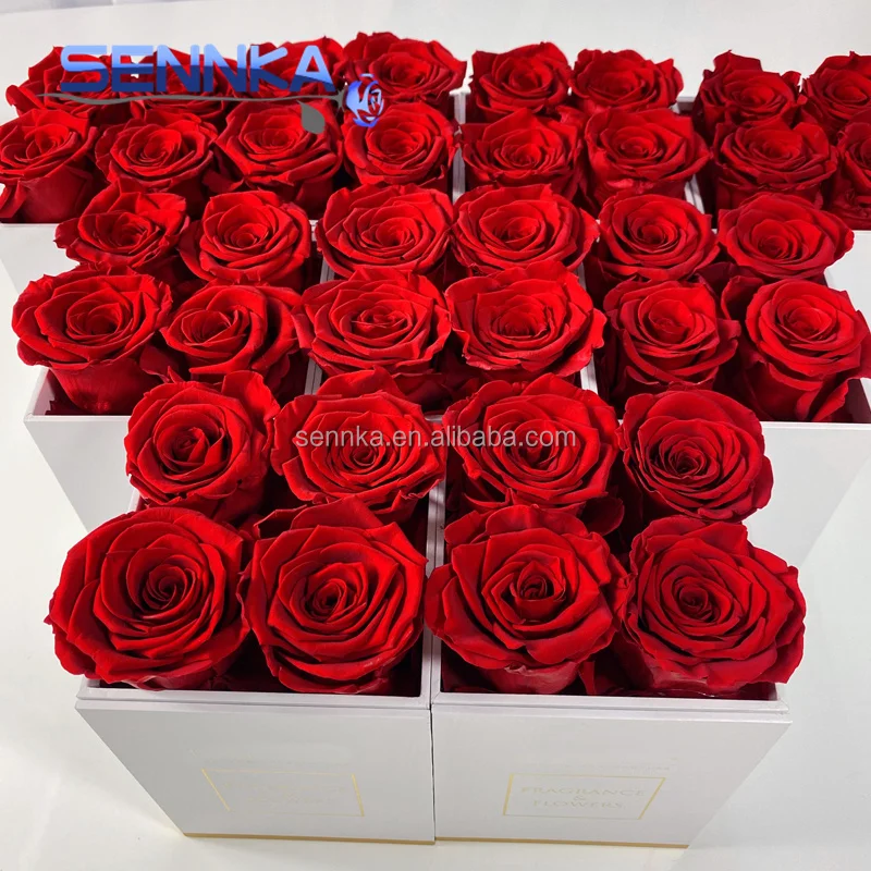 2021 Preserved Fresh Rose Box For Christmas